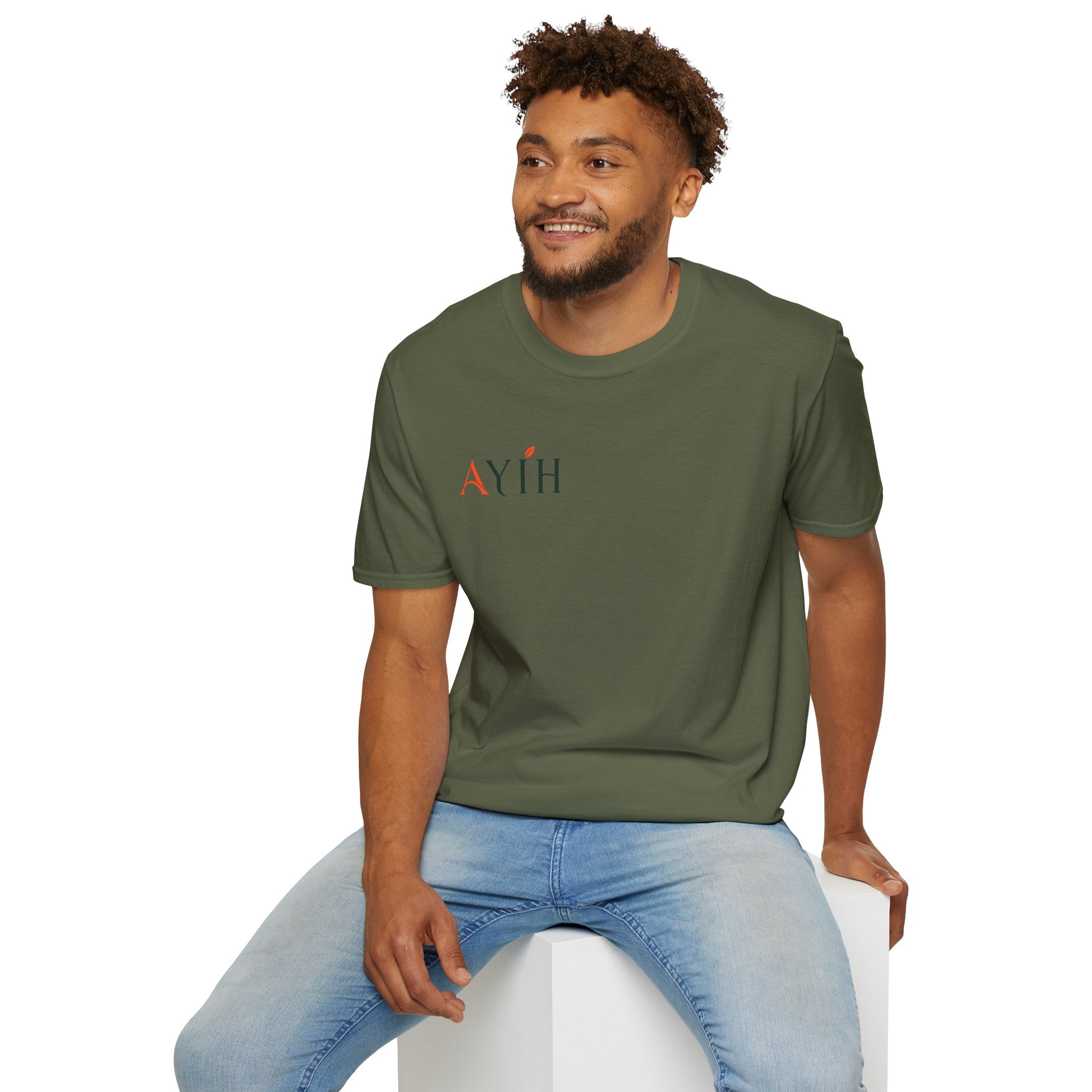 Unisex Adult Softstyle T-Shirt with AYIH Logo