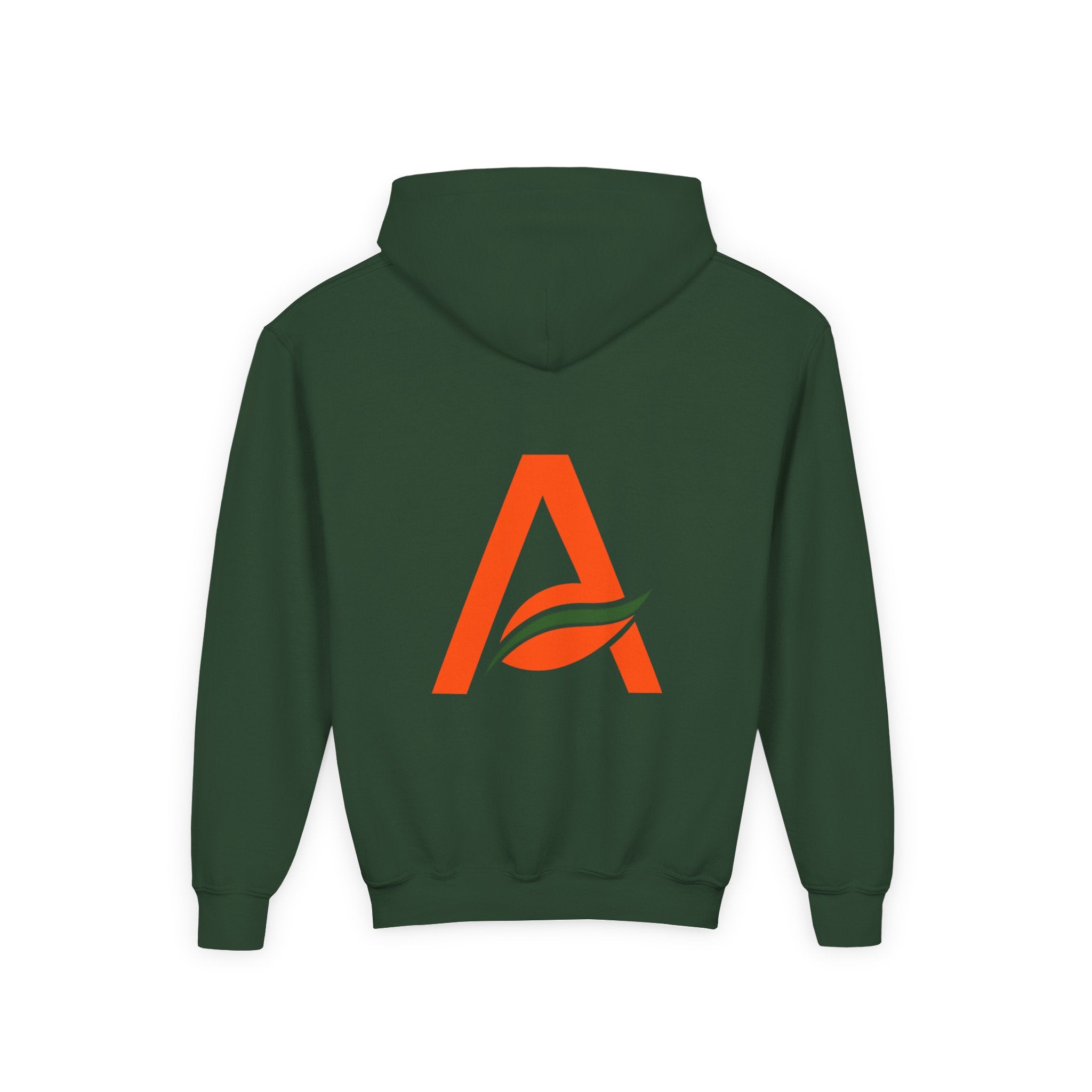 AYIH Logo Hoodie — Kids Unisex Pullover Sweatshirt, Minimal Lifestyle Graphic