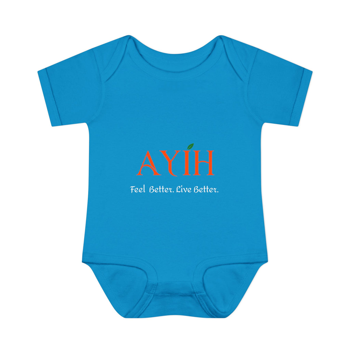 Baby Bodysuit - 'AYIH' Logo Infant One-Piece (Feel Better. Live Better.)