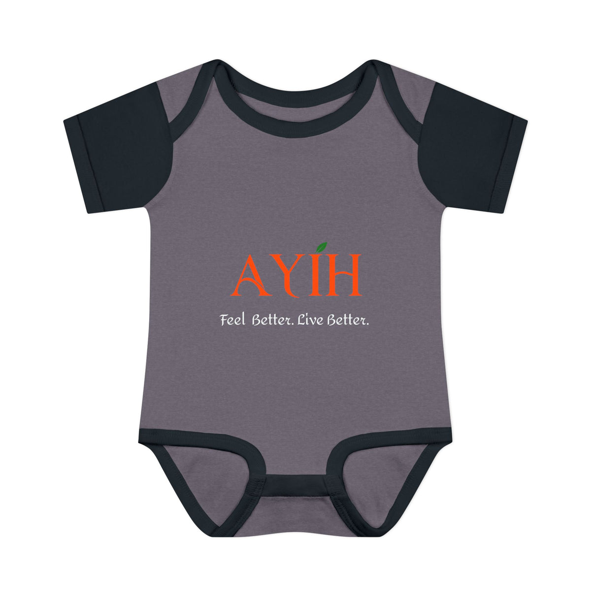 Baby Bodysuit - 'AYIH' Logo Infant One-Piece (Feel Better. Live Better.)
