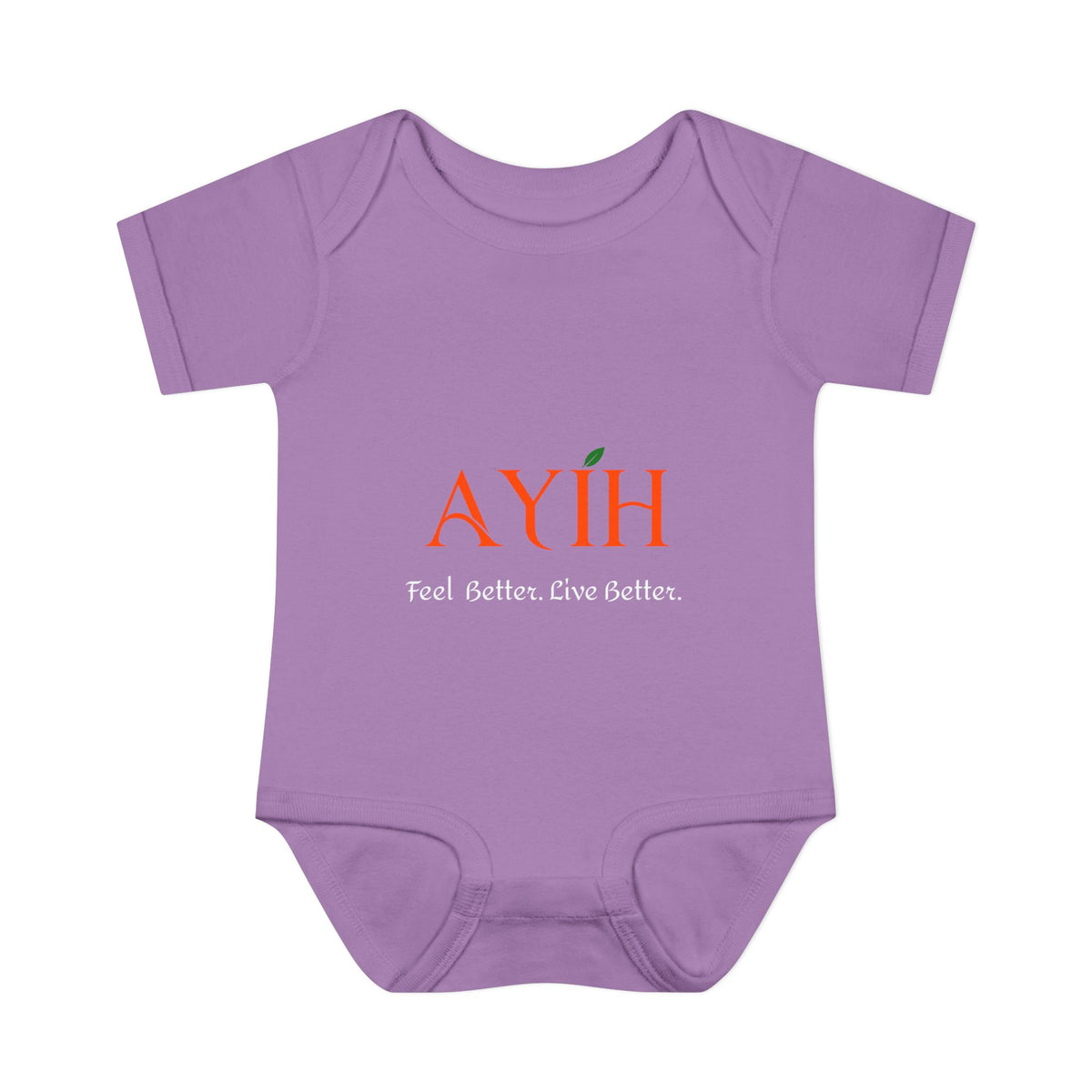 Baby Bodysuit - 'AYIH' Logo Infant One-Piece (Feel Better. Live Better.)