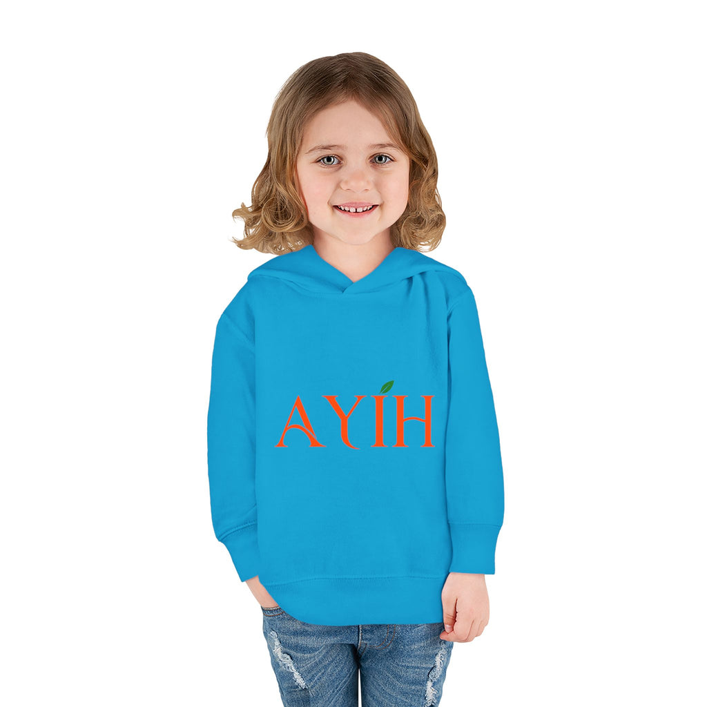 Toddler Hoodie with 'AYIH' Logo — Cute Monogram Pullover
