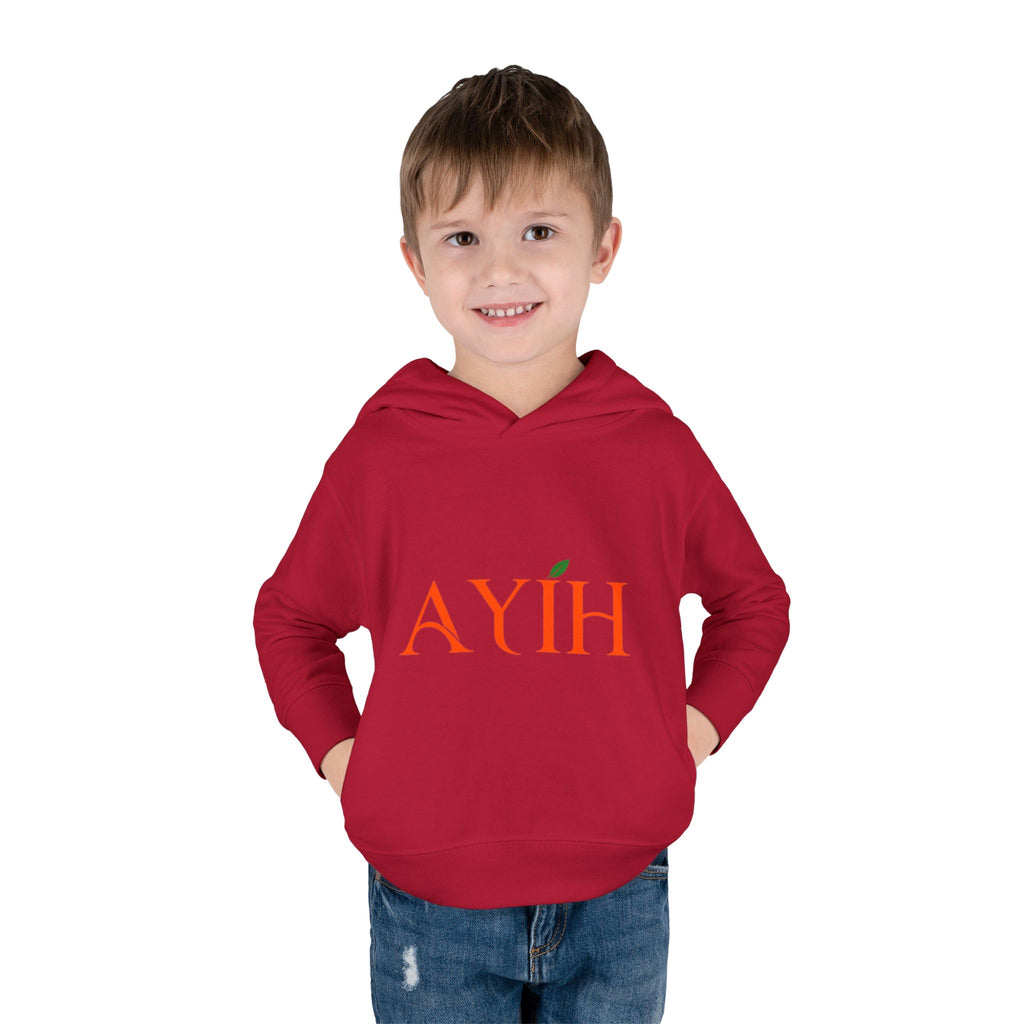 Toddler Hoodie with 'AYIH' Logo — Cute Monogram Pullover