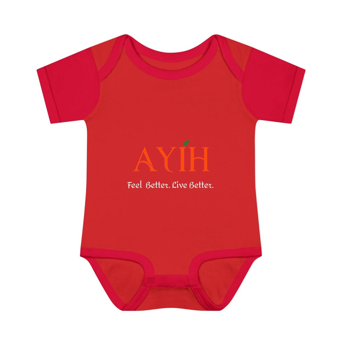 Baby Bodysuit - 'AYIH' Logo Infant One-Piece (Feel Better. Live Better.)