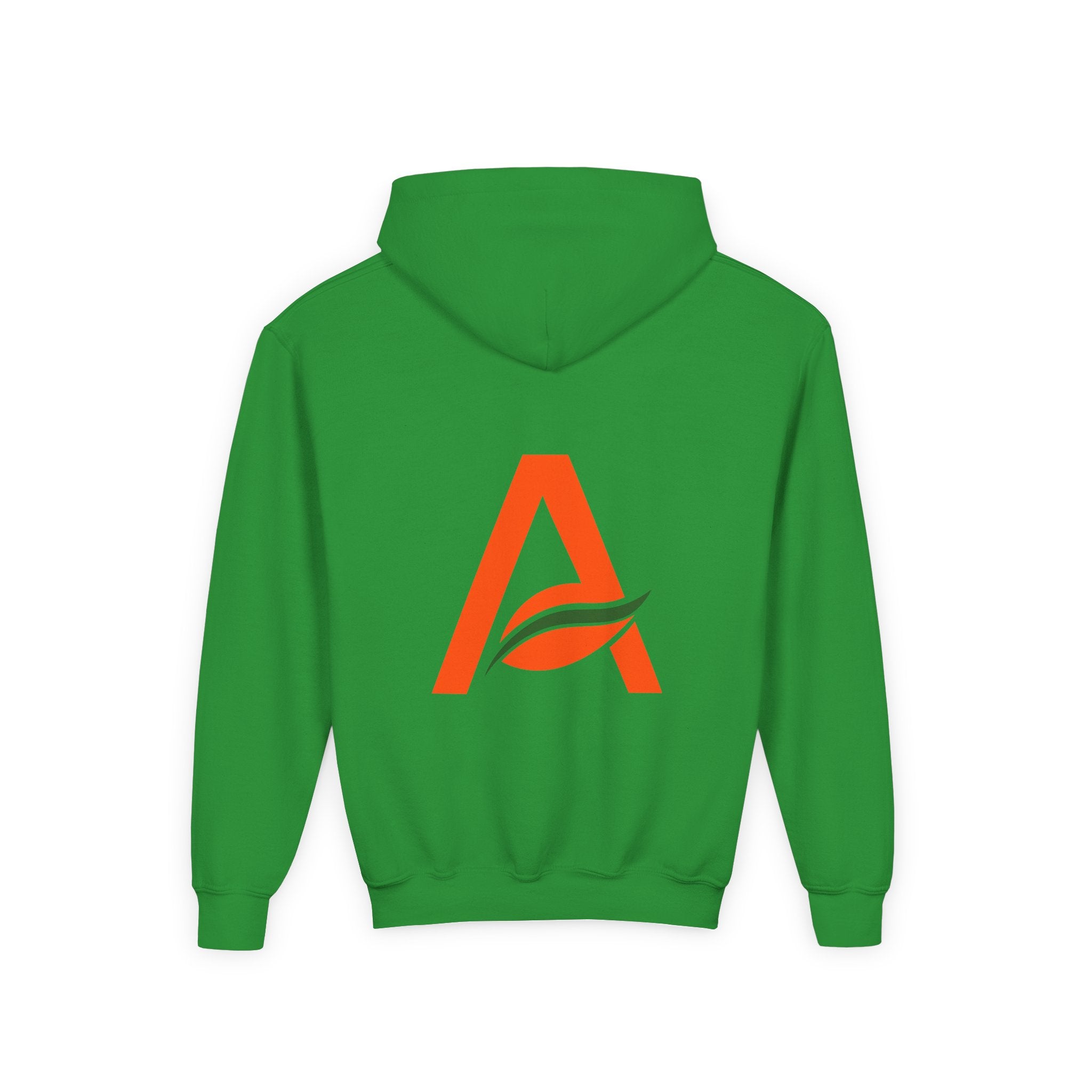 AYIH Logo Hoodie — Kids Unisex Pullover Sweatshirt, Minimal Lifestyle Graphic