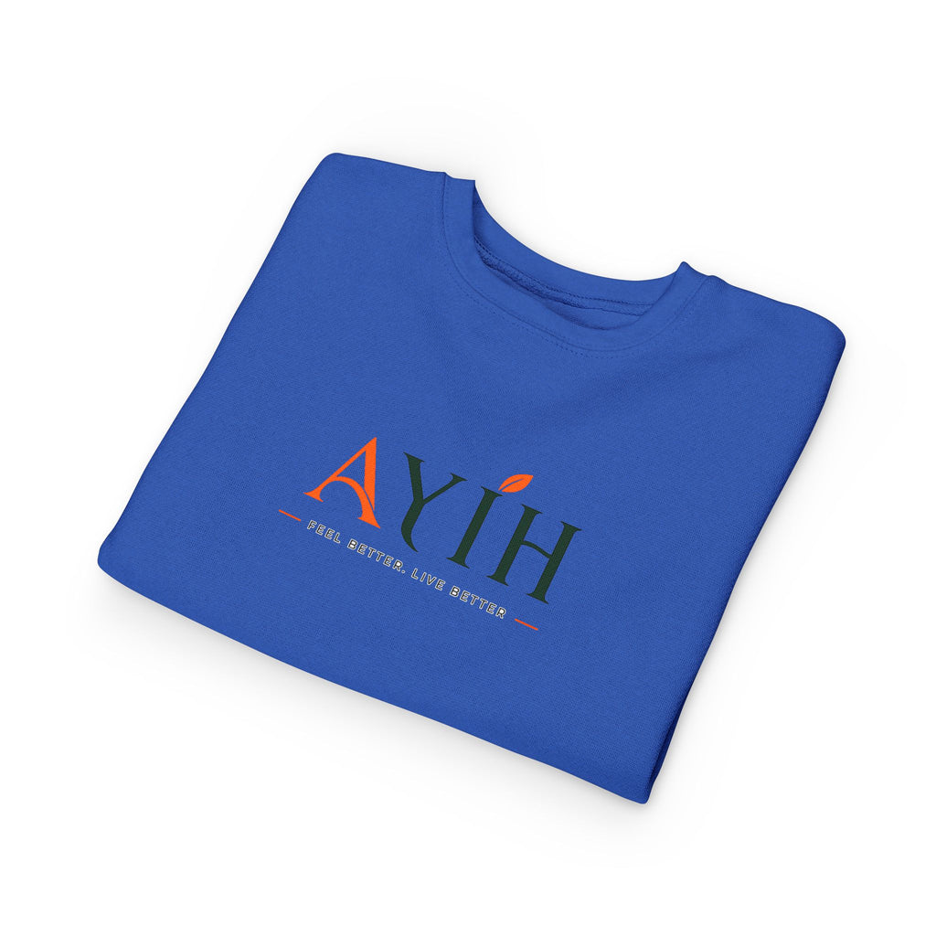 Toddler AYIH Sweatshirt — Logo Crewneck for Little Kids (Unisex)