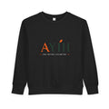 Toddler AYIH Sweatshirt — Logo Crewneck for Little Kids (Unisex)