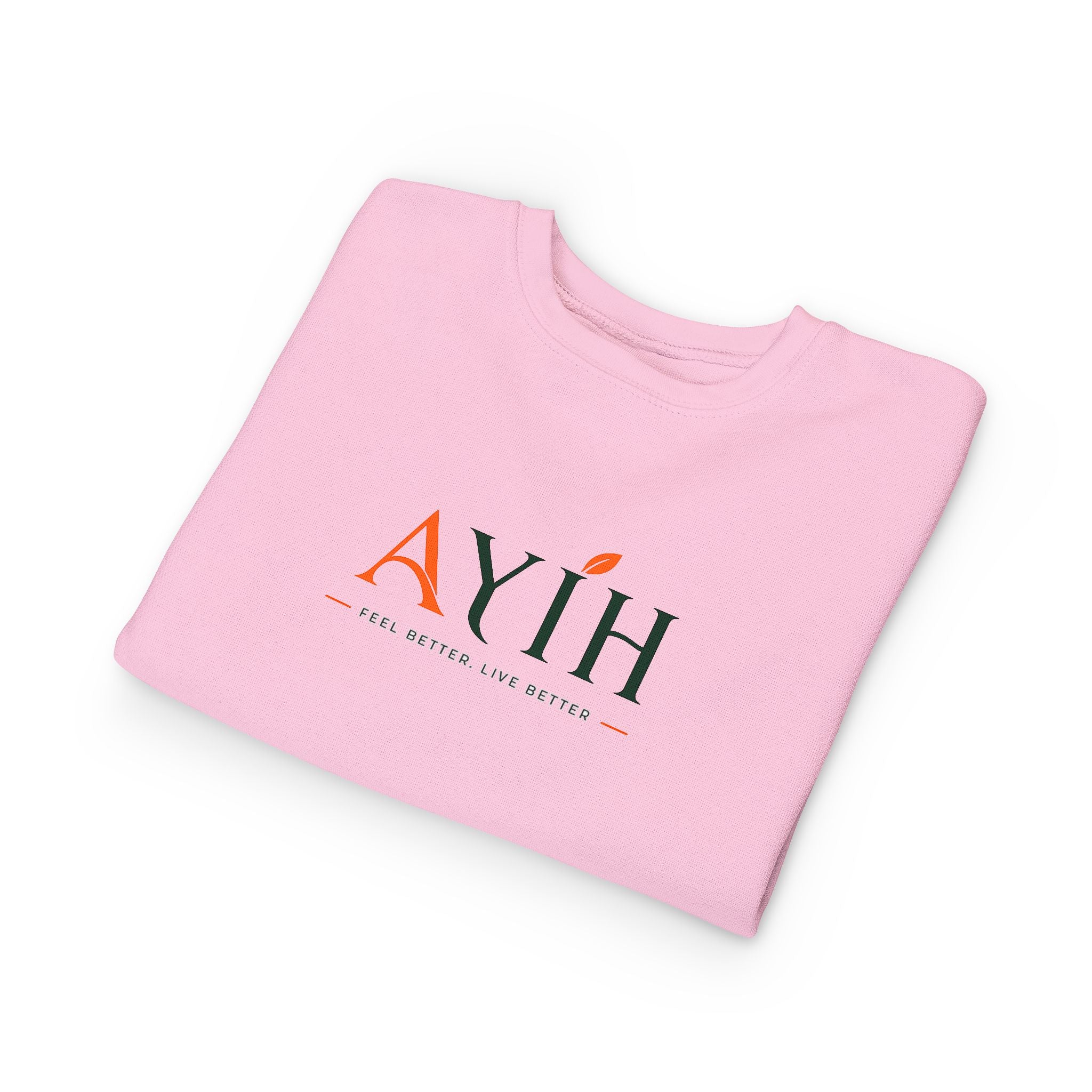 Toddler AYIH Sweatshirt — Logo Crewneck for Little Kids (Unisex)