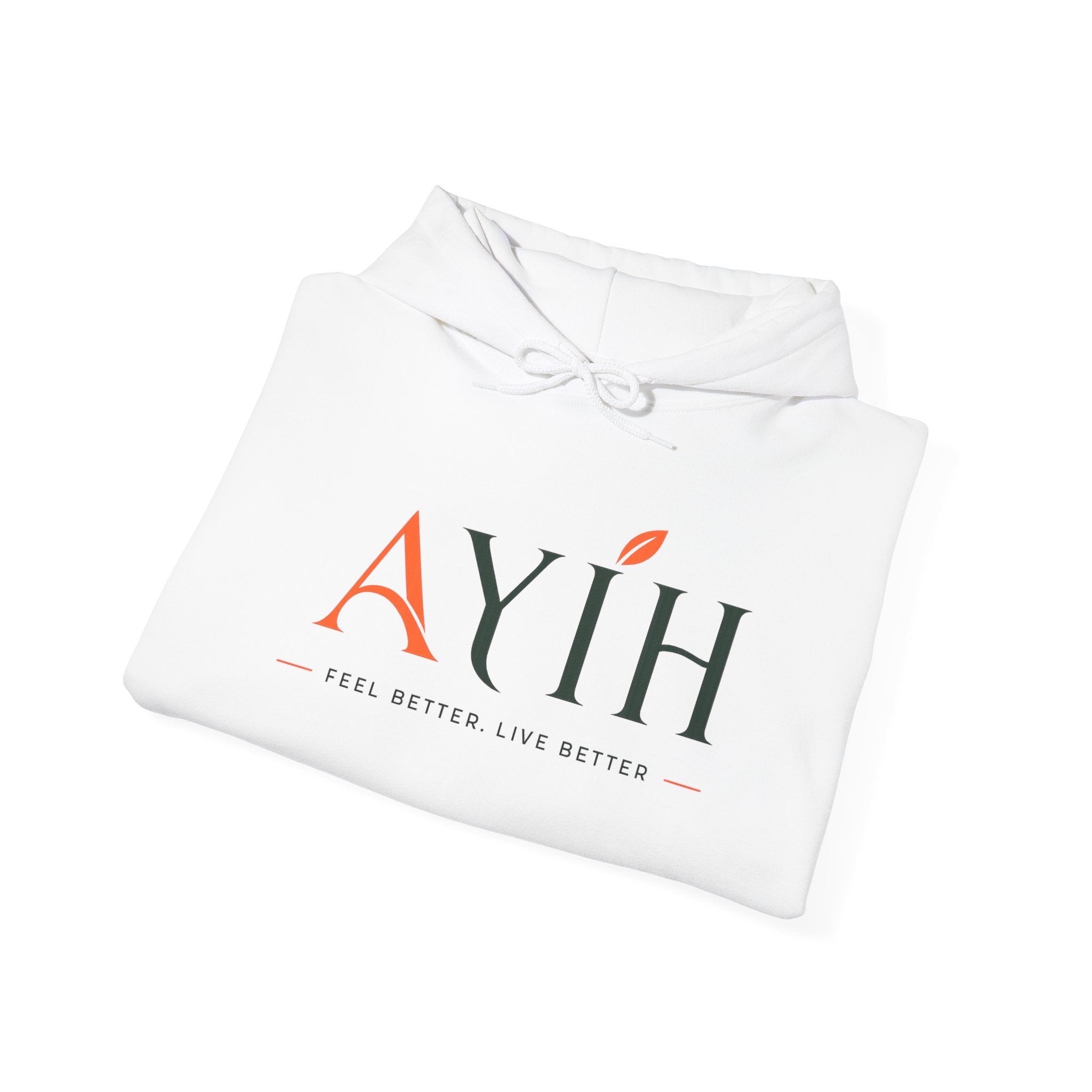 AYIH Logo Hoodie — Feel Better, Live Better Branded Pullover