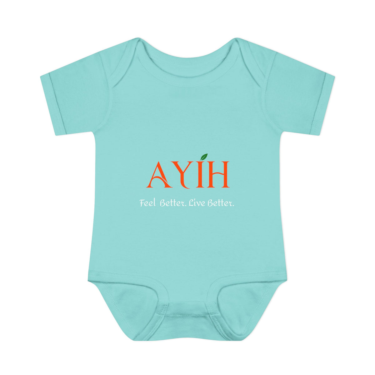 Baby Bodysuit - 'AYIH' Logo Infant One-Piece (Feel Better. Live Better.)