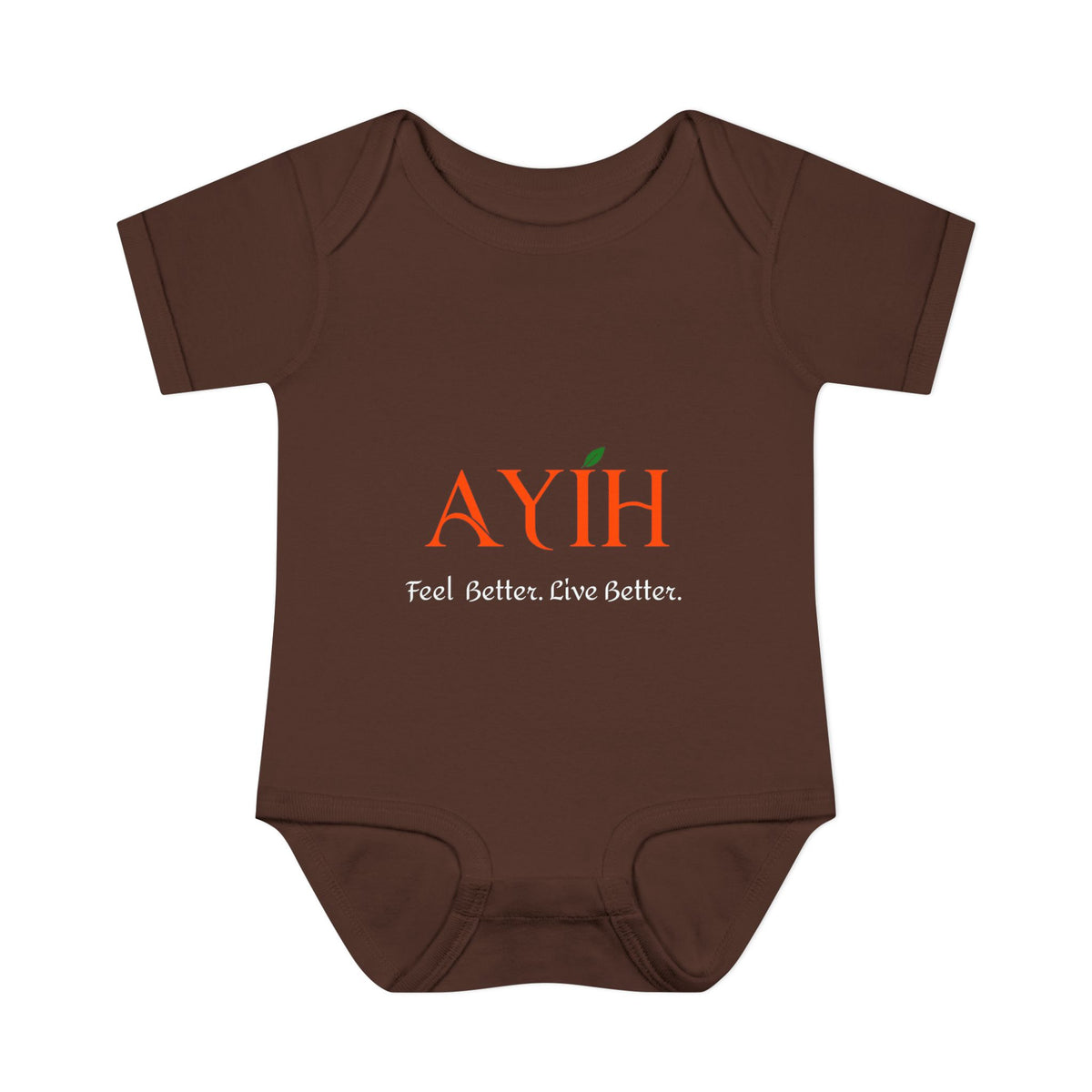 Baby Bodysuit - 'AYIH' Logo Infant One-Piece (Feel Better. Live Better.)