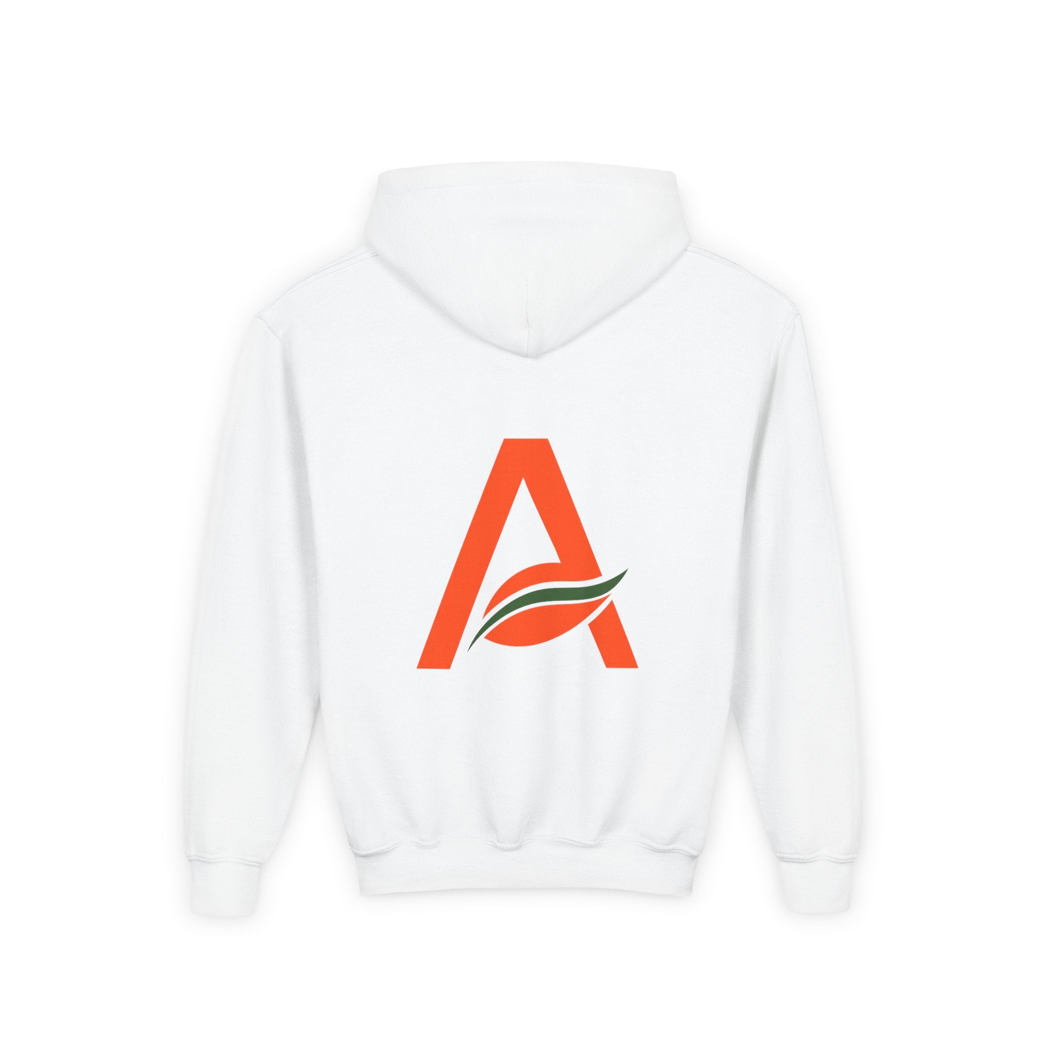 AYIH Logo Hoodie — Kids Unisex Pullover Sweatshirt, Minimal Lifestyle Graphic