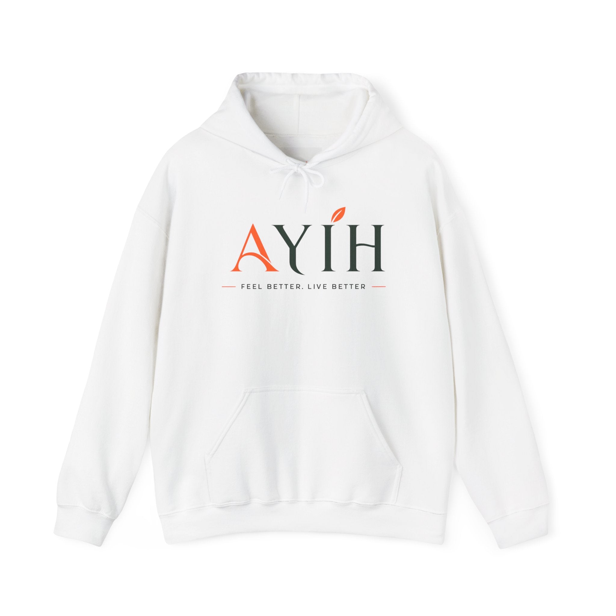 AYIH Logo Hoodie — Feel Better, Live Better Branded Pullover