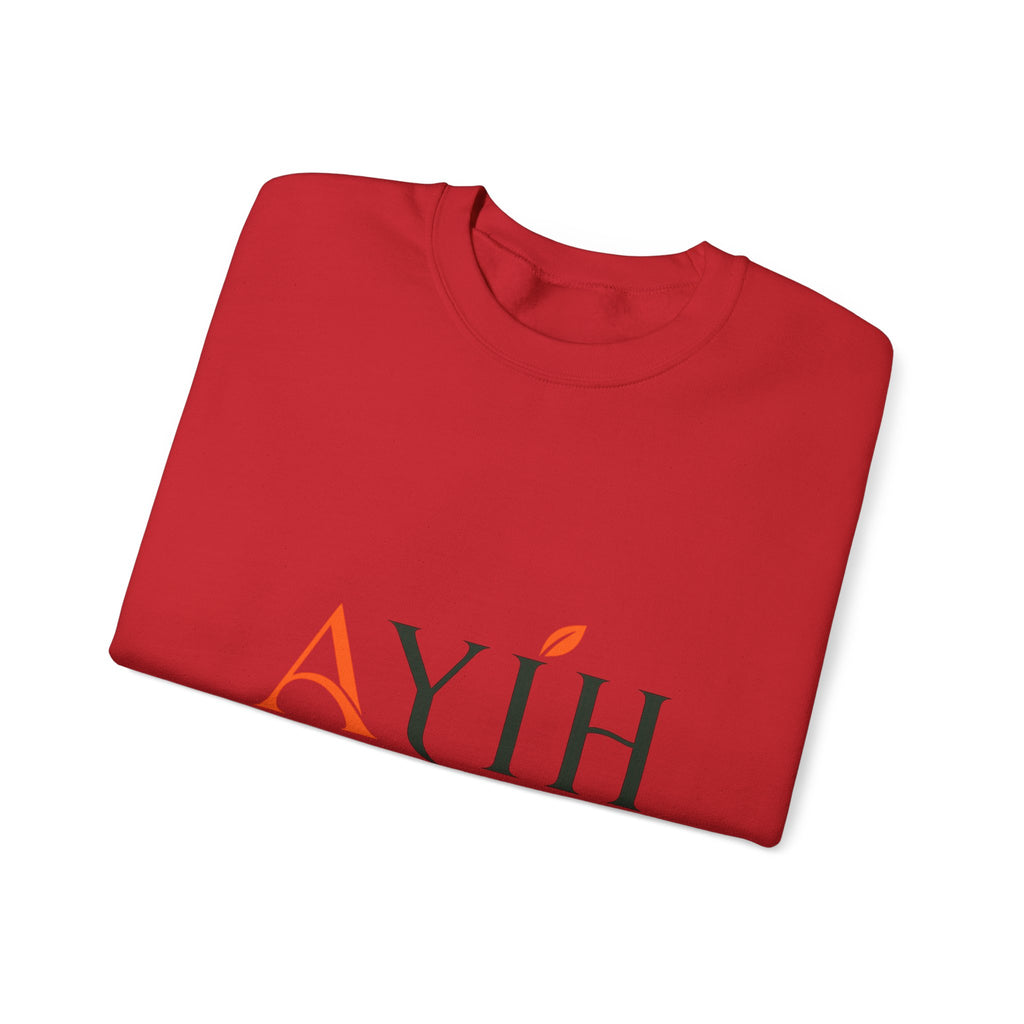 Adult Unisex Sweatshirt — AYIH "Feel Better, Live Better" Crewneck