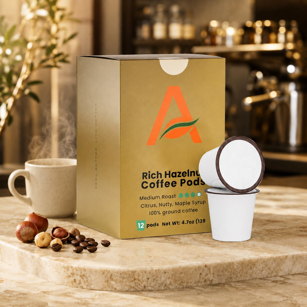Rich Hazelnut Coffee Pods (Medium Roast)