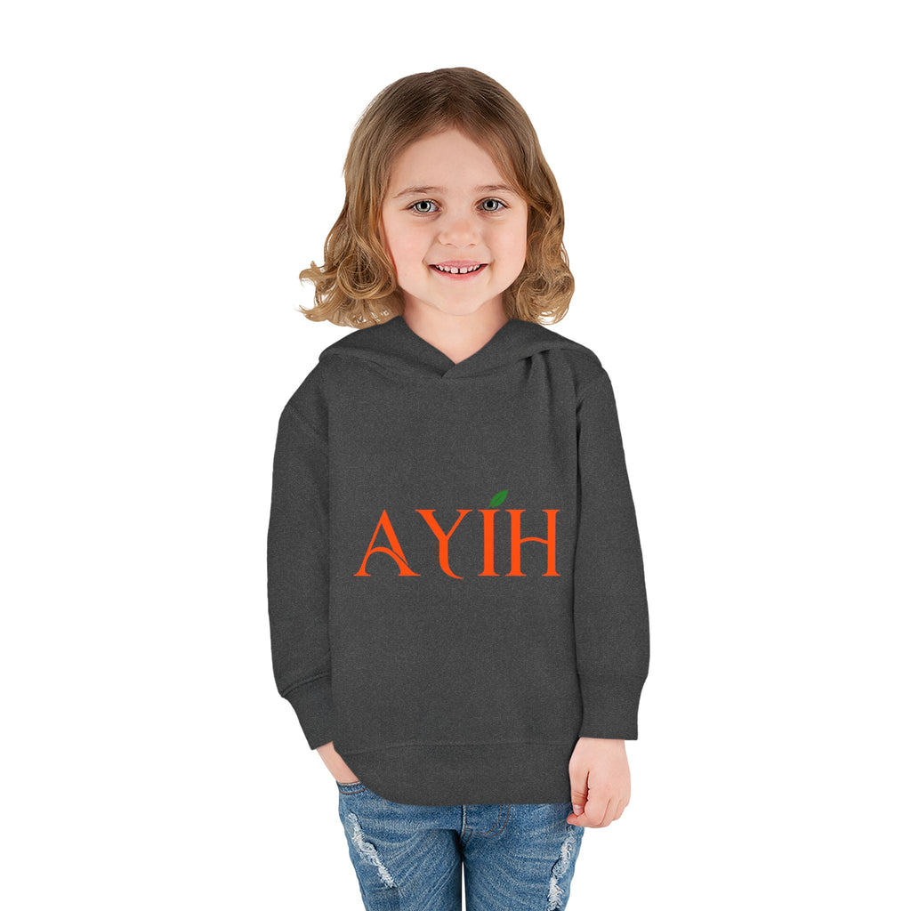 Toddler Hoodie with 'AYIH' Logo — Cute Monogram Pullover