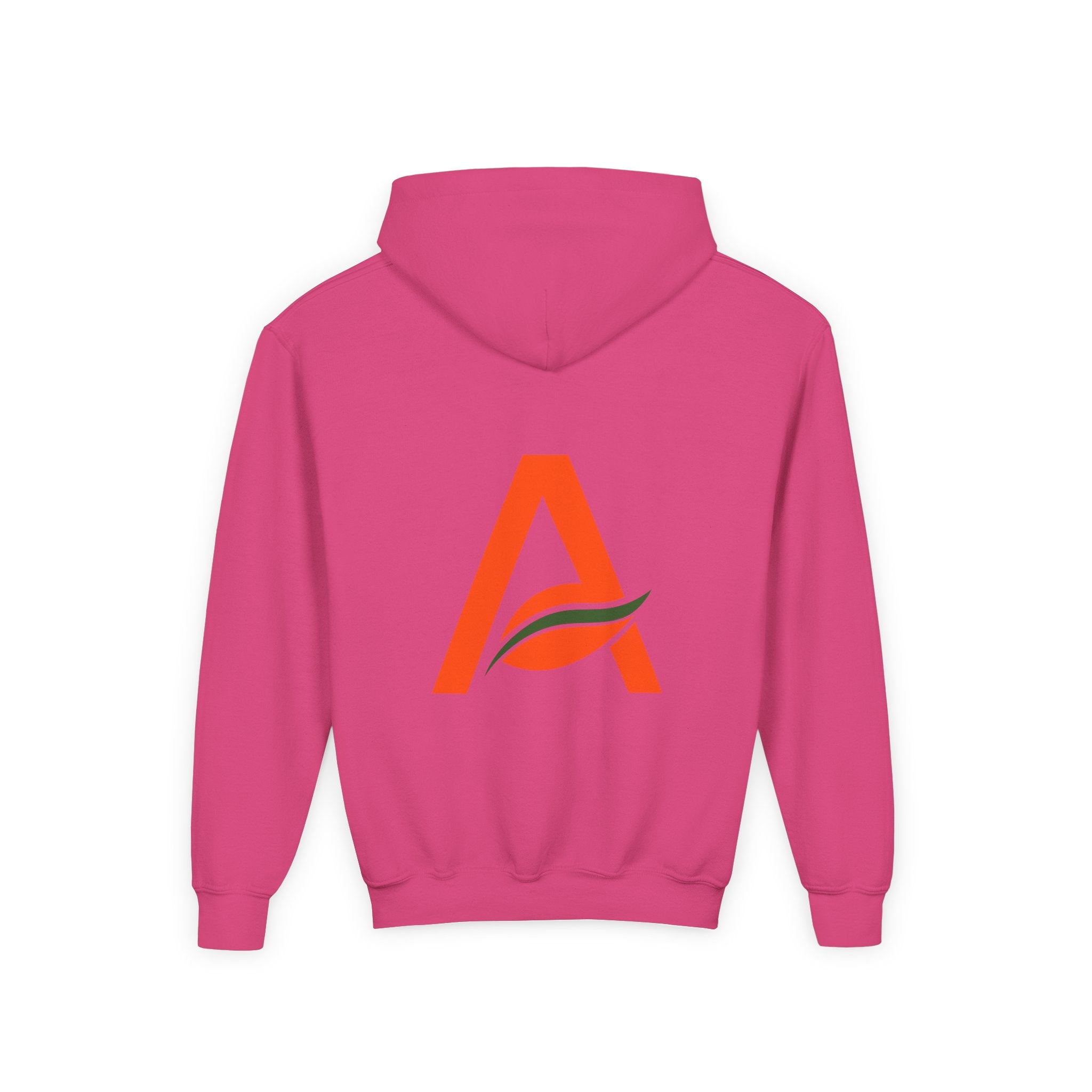 AYIH Logo Hoodie — Kids Unisex Pullover Sweatshirt, Minimal Lifestyle Graphic