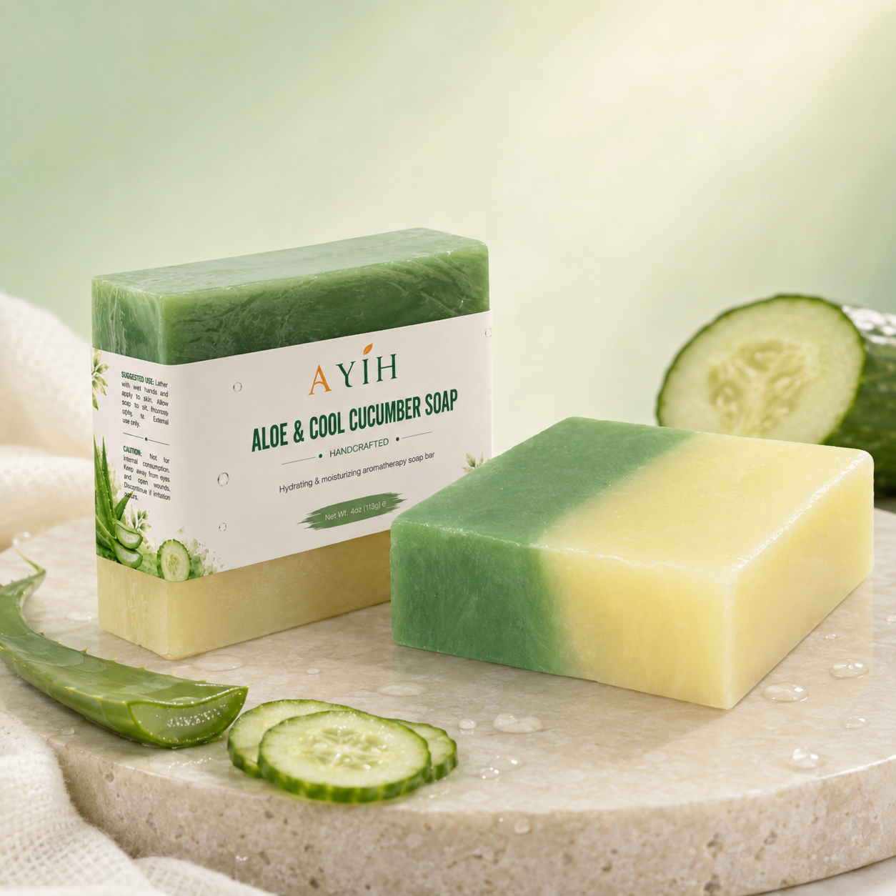 Aloe & Cool Cucumber Soap